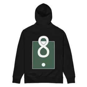 Infinity runs Out Embroidered Hoodie